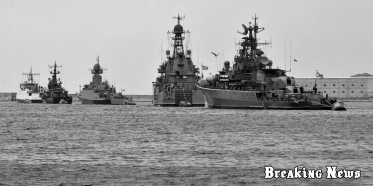 Росія вивела на бойове чергування у Чорне море 18 кораблів, серед яких 4 ракетоносії – ОК «Південь»
