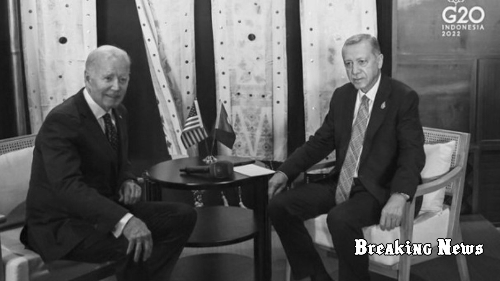 Обговорили “зернову угоду” та питання, пов’язані з НАТО: Байден та Ердоган зустрілися на саміті G20