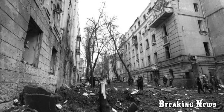 Внаслідок ранкового обстрілу Харкова поранено п’ять мирних жителів, є влучання в навчальний заклад та багатоповерхівки
