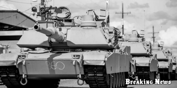 В Україну прибула перша партія американських танків Abrams