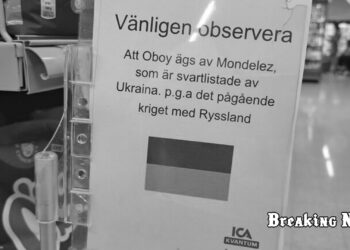 У Швеції супермаркети попереджають покупців, що корпорація Mondelez International не закрила свої філії на території Росії