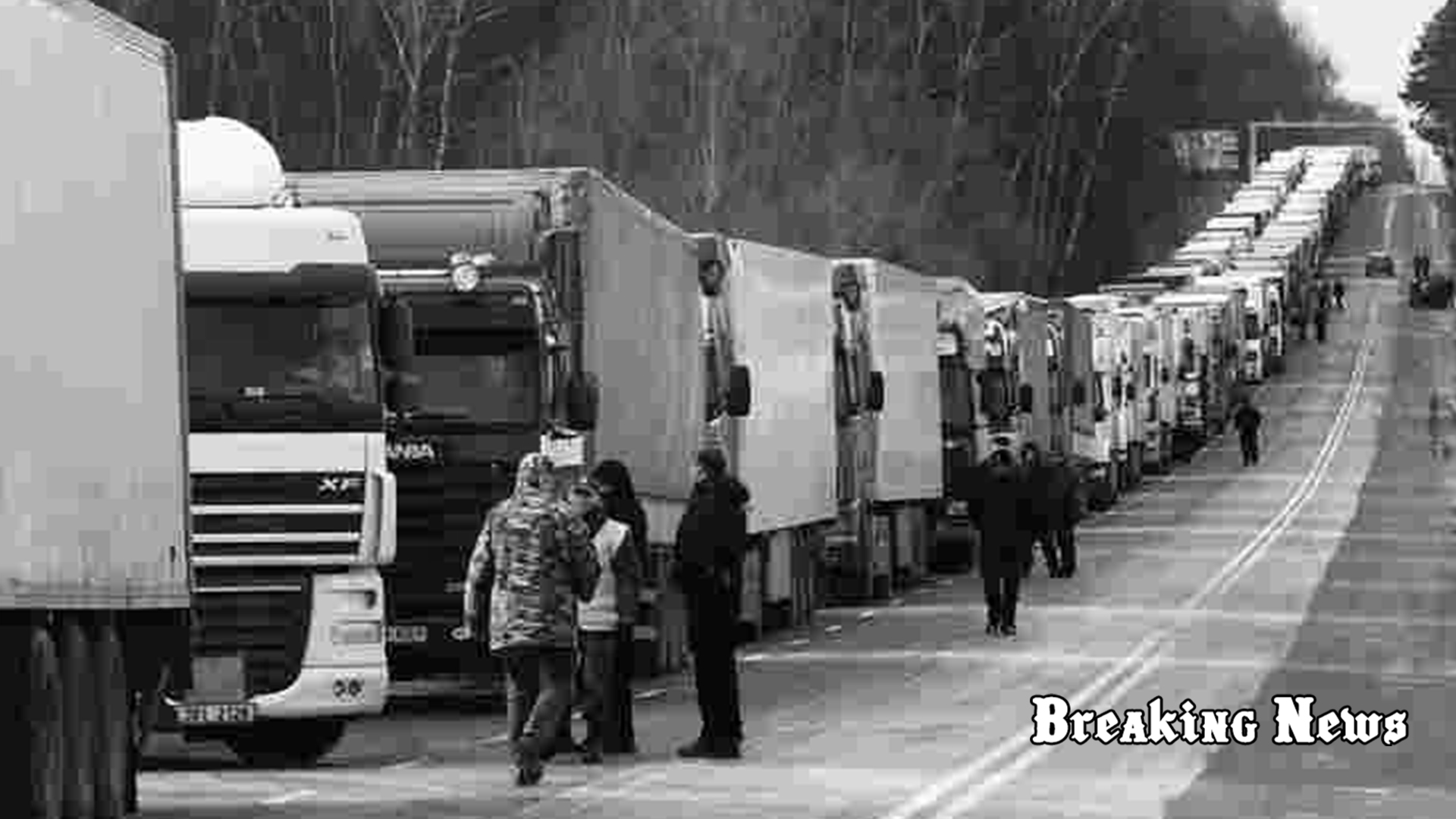 Польські фермери заблокували рух вантажівок з України через пункт пропуску "Шегині"