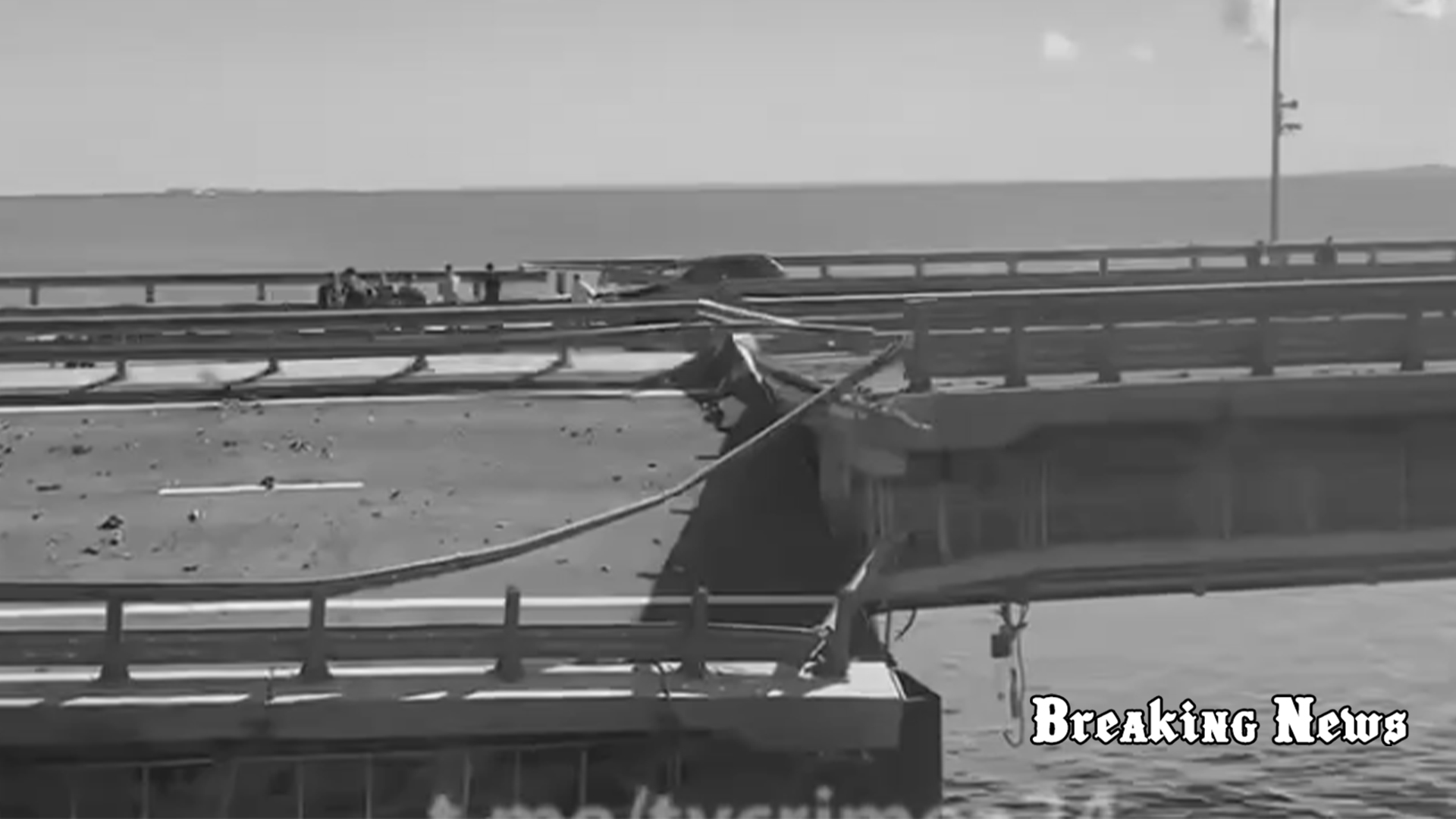 Білий дім прокоментував учорашню атаку на Кримський міст