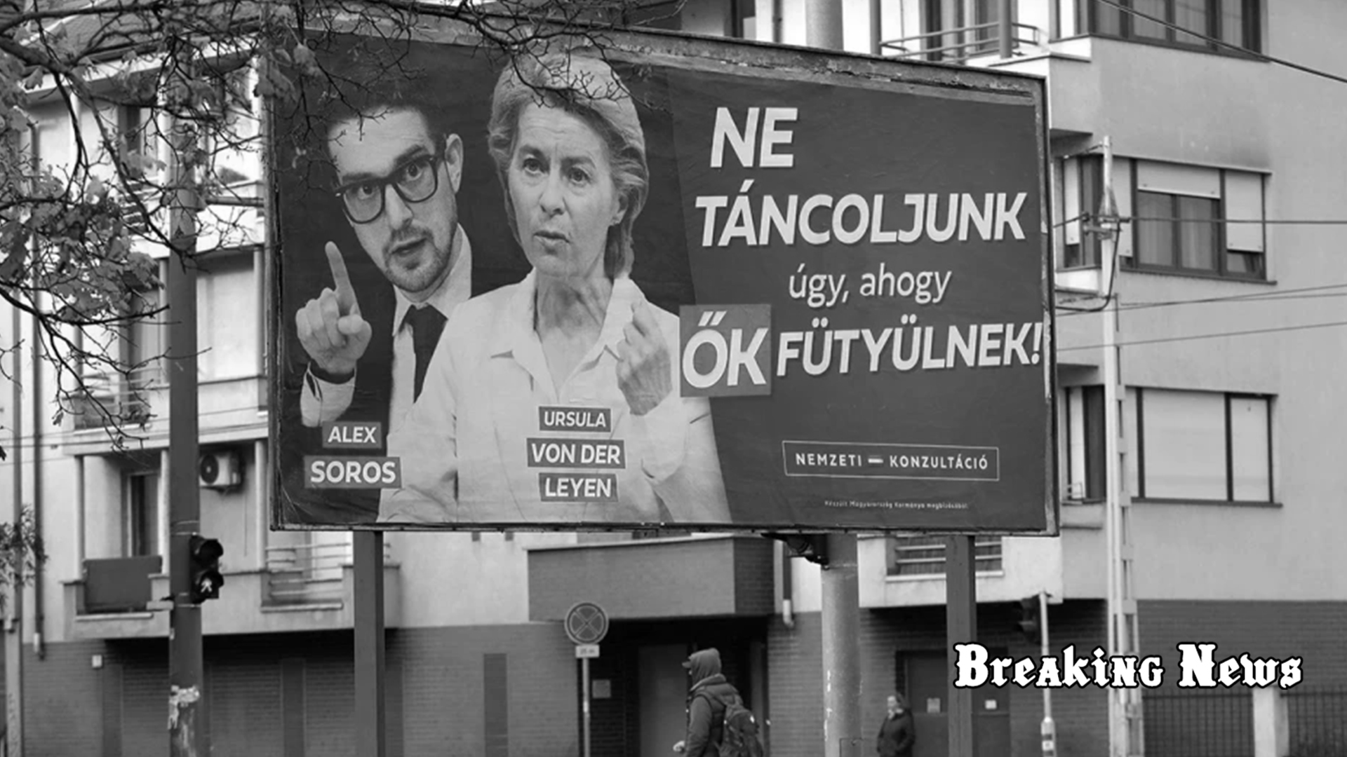 Партія Орбана встановила в Угорщині білборди з образливим коментарем про Урсулу фон дер Ляєн