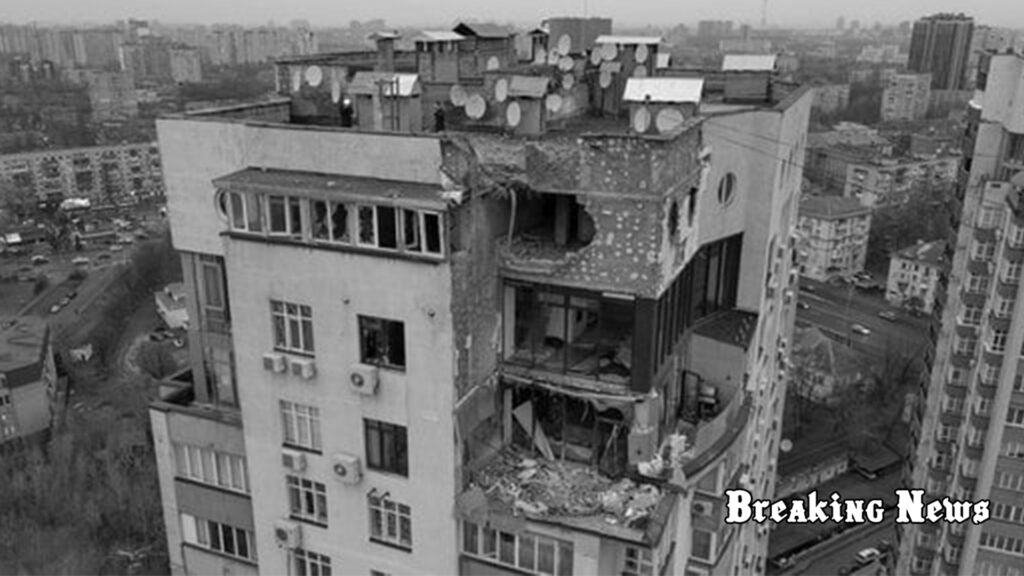 Нічна атака на Київ: дві особи дістали поранення, пожежі в житлових будинках