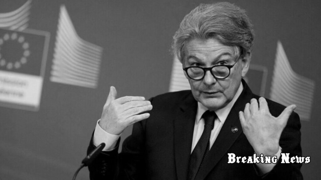 Тьєррі Бретон оголосив про відставку через персональні розбіжності з президенткою Єврокомісії