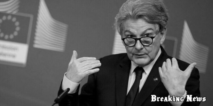 Тьєррі Бретон оголосив про відставку через персональні розбіжності з президенткою Єврокомісії