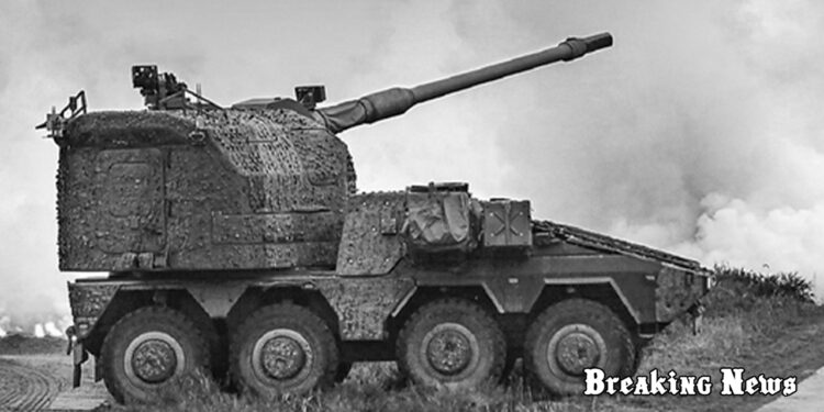 Німеччина передала Україні першу самохідну артилерійську установку RCH 155