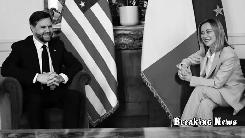 🤝 Мелоні та Венс погодилися з необхідністю активізувати зусилля для досягнення справедливого миру в Україні