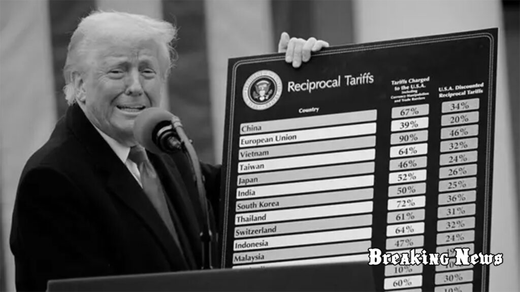 📉 Торгові тарифи Трампа призвели до історичного падіння на фондовому ринку США