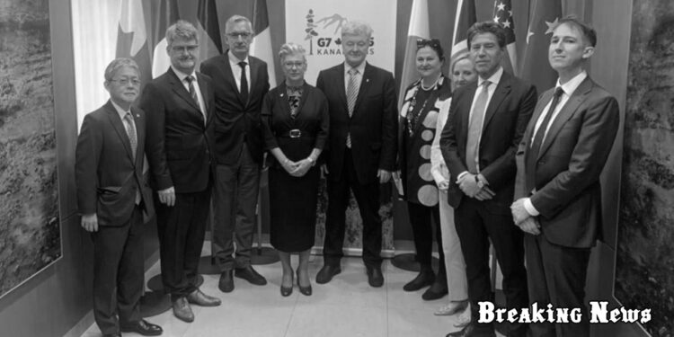 🇺🇦 Порошенко зустрівся з послами G7 та ЄС для обговорення миру та внутрішньополітичних проблем в Україні