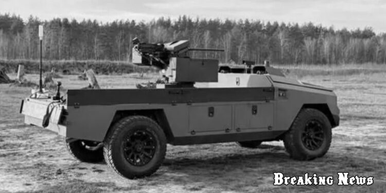 🤖 Компанія «Українська Бронетехніка» представила оновлений бойовий UGV Protector